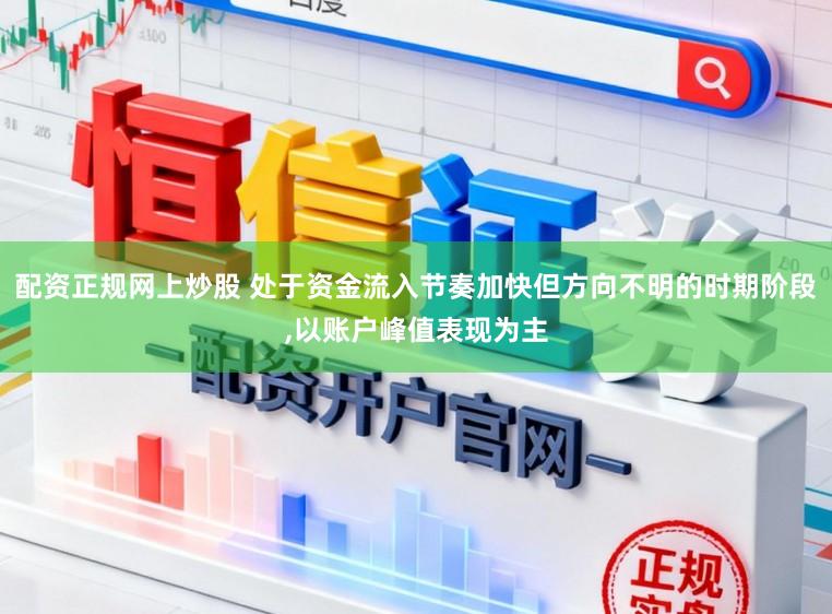 配资正规网上炒股 处于资金流入节奏加快但方向不明的时期阶段,以账户峰值表现为主