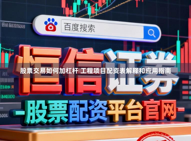 股票交易如何加杠杆 工程项目配资表解释和应用指南